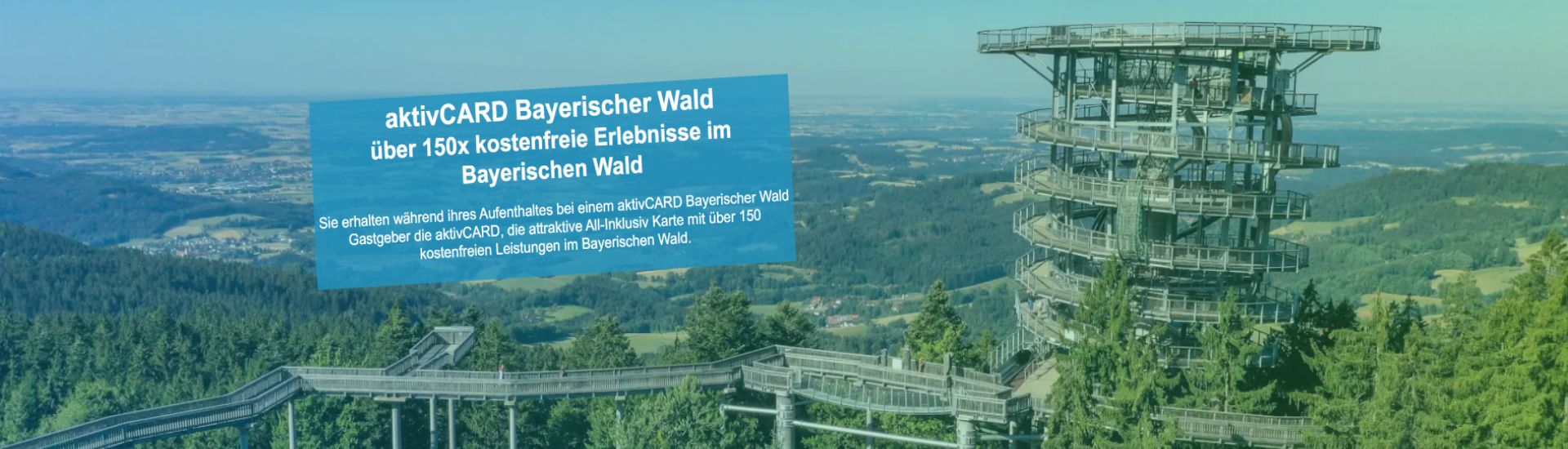 aktivCard Bayerischer Wald