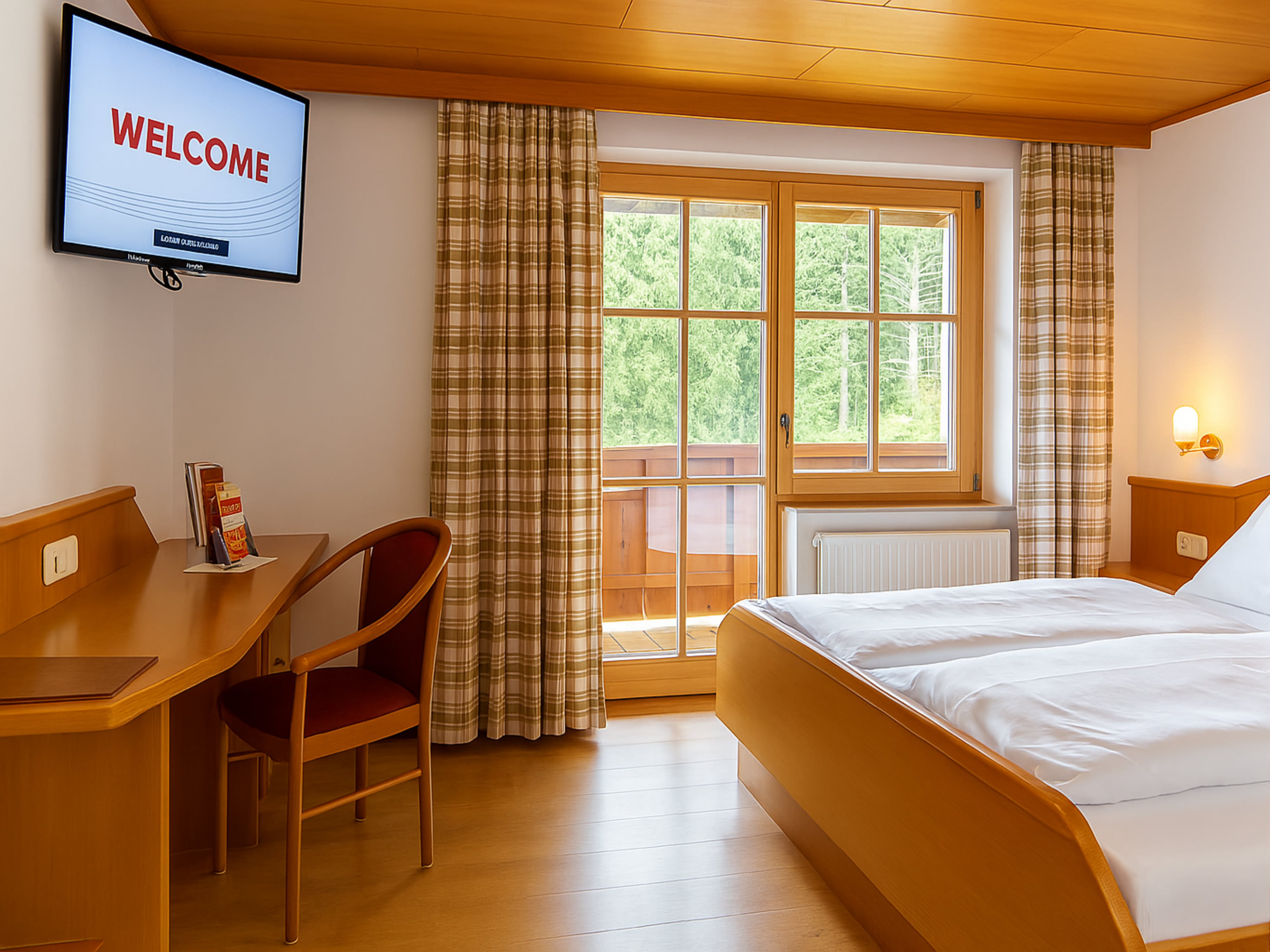 Doppelzimmer Standard mit Ausblick